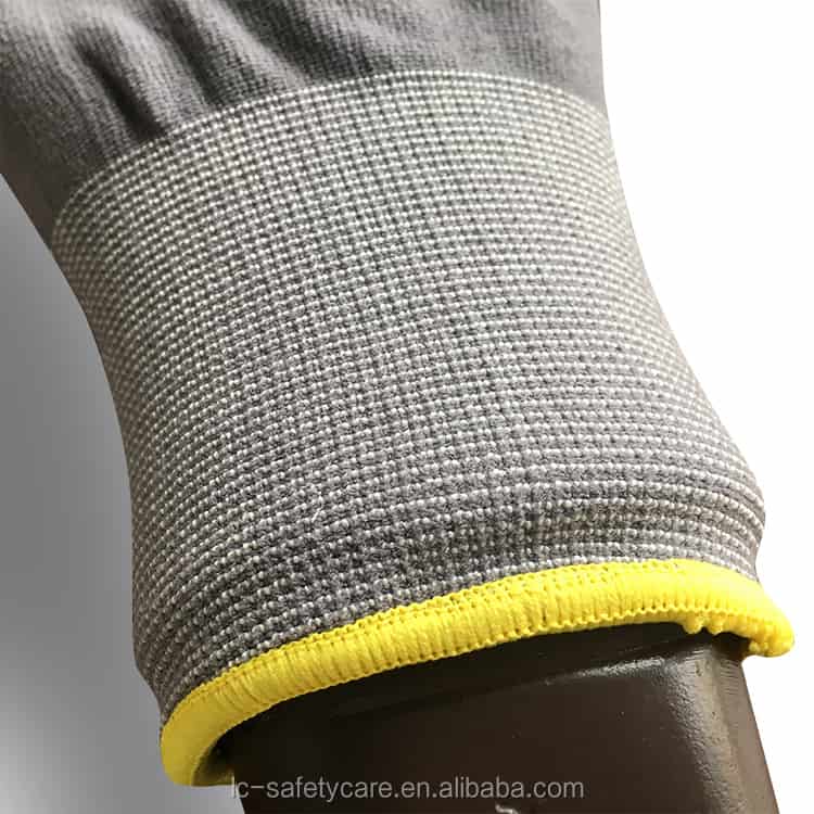 15g Nylon Nitrile Ultrafine Foam Palm Coated Industrial Safety Hand Work Gloves Wholesale