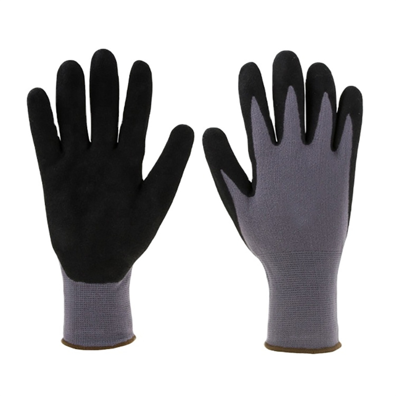 Sandy Nitrile Coated Work Gloves for Garden Builders