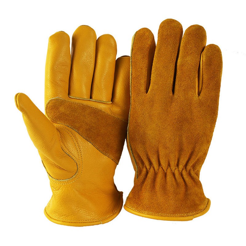Winter Warm PPE Safety Leather Insulated Work Glove