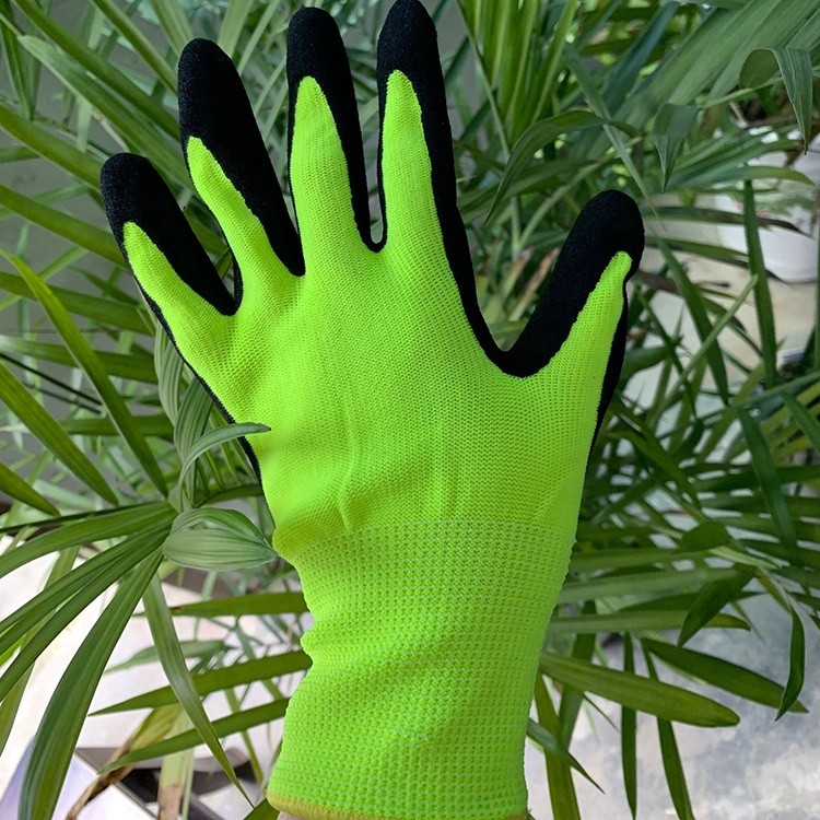 Coated Gloves Premium Sandy Nitrile China for Men Working