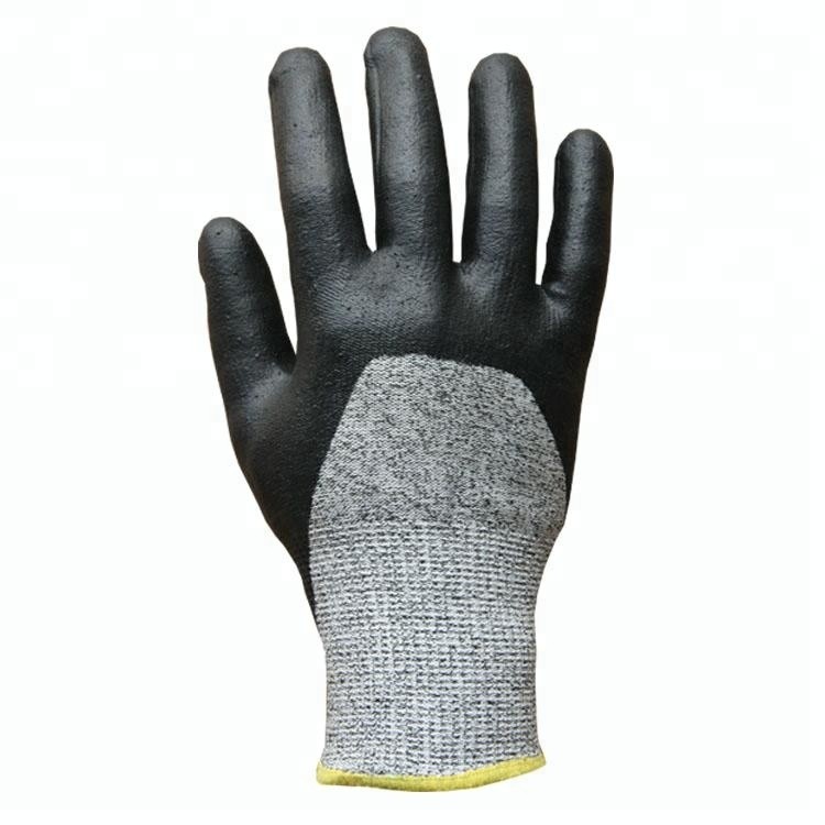 Nylon Liner Oil Probatur Cut Repugnans MicroFoam Nitrile Coated Gloves