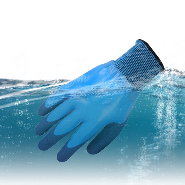 Vodootporna gumena zaštitna rukavica od lateksa sa dvostrukim premazom