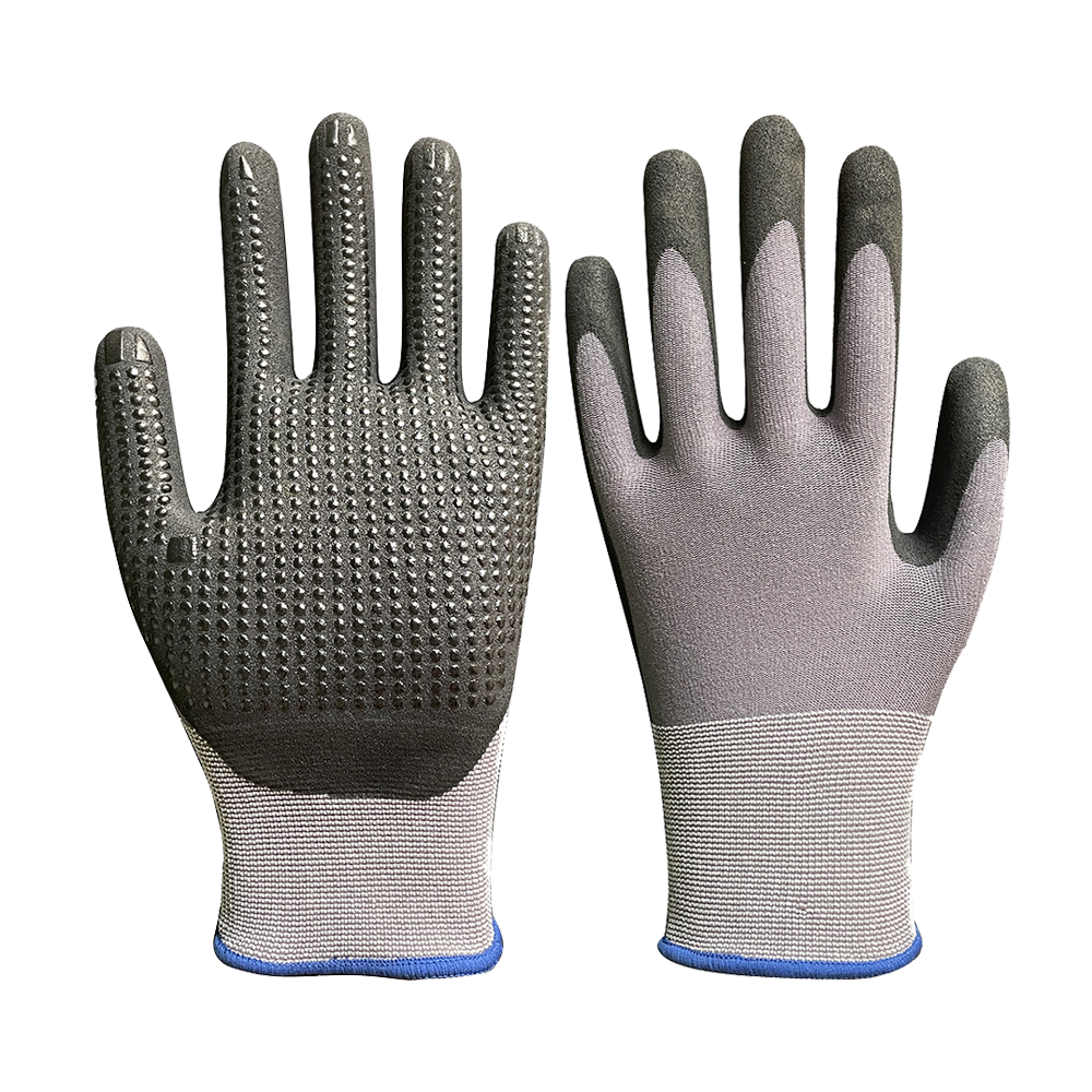 nitrile sandy glove
