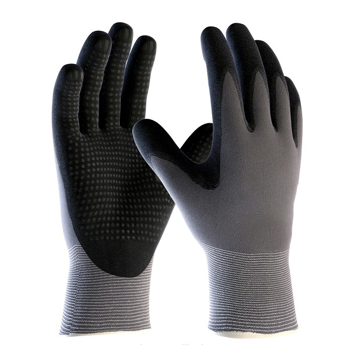 nylon nitrile coated glove