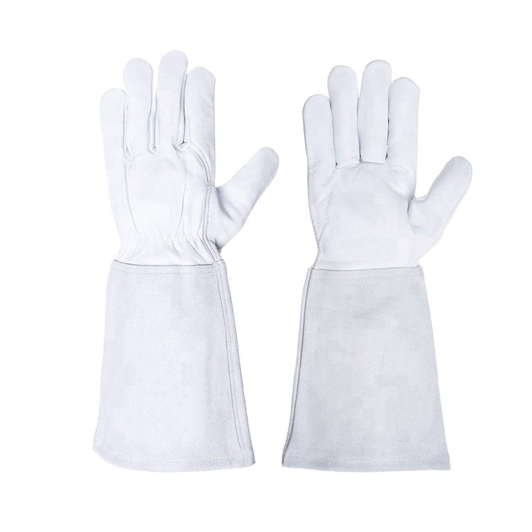 Mig Welding Welder Tig Gloves Guantes De Soldadura Προϊόν Δέρμα αγελάδας Νέο Fire Proof